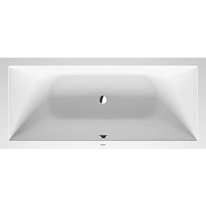 Duravit DuraSquare baignoire 700426000000000 blanc, 180x80cm, version encastrable, avec cadre
