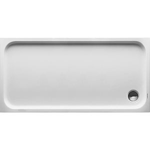 Duravit rectangular shower D-Code 720099000000001 in version, 1500 x 750 mm, white with anti-slip