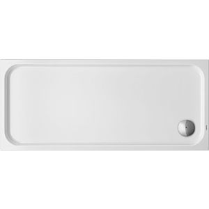 Duravit D-Code receveur de douche rectangulaire 720163000000001 160 x 70 x 8,5 cm, antidérapant, blanc