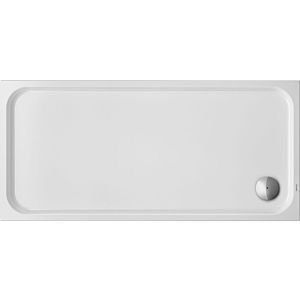 Duravit D-Code rectangular shower 720164000000001 160 x 75 x 8.5 cm, anti-slip, white