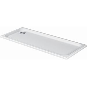 Duravit rectangular shower D-Code 720096000000000 in version, 1700 x 700 mm, white