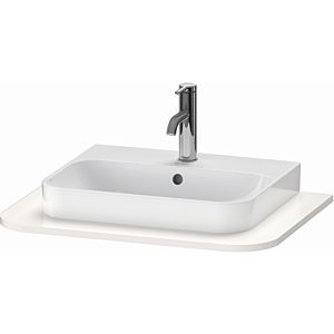 Duravit Happy D.2 lavabo console HP031B02222 65 x 48 cm, avec 2000 découpe, blanc brillant