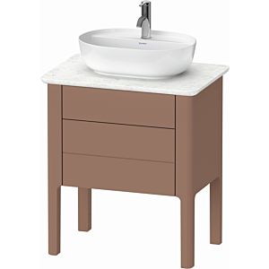 Duravit Luv vanity unit LU956505454 63.8x45x74.3cm, 2000 drawer, match1 pull-out, standing, almond 2000