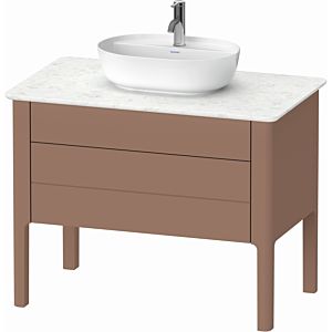 Duravit Luv vanity unit LU956905454 93.8x57x74.3cm, 2000 drawer, match1 pull-out, standing, almond 2000
