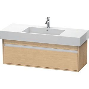 Duravit Ketho vanity unit KT669203030 120 x 45.5 cm, Eiche natur , 2000 pull-out, wall-hung
