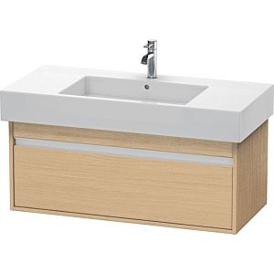 Duravit Ketho vanity unit KT669103030 100 x 45.5 cm, Eiche natur , 2000 pull-out, wall-hung