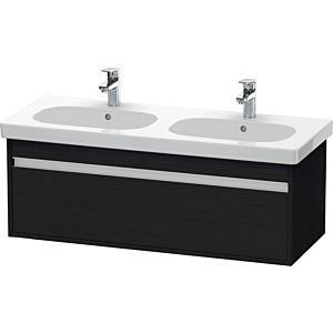 Duravit Ketho vanity unit KT666901616 115 x 45.5 cm, Eiche schwarz , 2000 pull-out, wall-hung