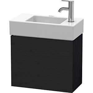 Duravit L-Cube vanity unit LC6246R1616 48x24x40cm, wall-hung, door on the right, Eiche schwarz