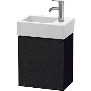 Duravit L-Cube vanity unit LC6293R1616 36.4x24.1x40cm, wall-hung, door on the right, Eiche schwarz