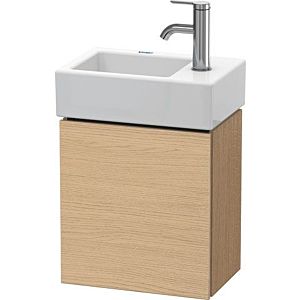Duravit L-Cube vanity unit LC6293R3030 36.4x24.1x40cm, wall-hung, door on the right, Eiche natur
