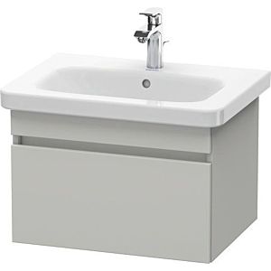Duravit DuraStyle vanity unit DS638000707 58 x 44.8 cm, concrete gray matt, 2000 pull-out, wall-hung