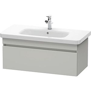Duravit DuraStyle vanity unit DS638200707 93 x 44.8 cm, concrete gray matt, 2000 pull-out, wall-hung