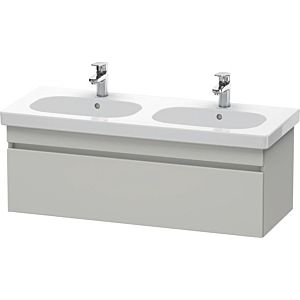 Duravit DuraStyle vanity unit DS638600707 115 x 45.3 cm, concrete gray matt, 2000 pull-out, wall-hung