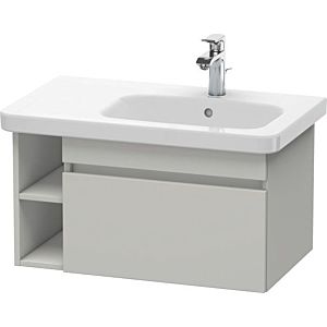 Duravit DuraStyle vanity unit DS639300707 73 x 44.8 cm, basin on the right, matt 2000 , match2 pull-out