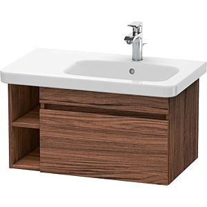 Duravit DuraStyle vanity unit DS639302121 73 x 44.8 cm, basin on the right, dark 2000 , match2 pull-out