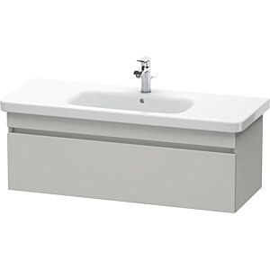 Duravit DuraStyle vanity unit DS639500707 113 x 44.8 cm, concrete gray matt, 2000 pull-out, wall-hung