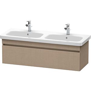 Duravit DuraStyle vanity unit DS639807575 123x44.8x39.8cm, 2000 pull-out, basin left / right, linen