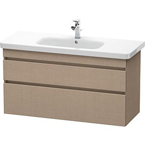 Duravit DuraStyle vanity unit DS649507575 113 x 44.8 cm, linen, 2 drawers, wall-hung