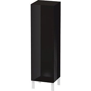 L-Cube Duravit high cabinet LC1178L4040 40x36.3x132cm, door on the left, black high gloss