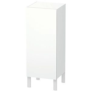L-Cube Duravit tall cabinet LC1189R1818 individual, door on the right, matt white