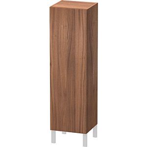 L-Cube Duravit tall cabinet LC1190R7979 individual, door on the right, natural walnut