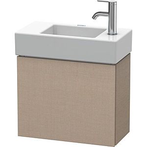 Duravit L-Cube vanity unit LC6246R7575 48x24x40cm, wall-hung, door on the right, linen