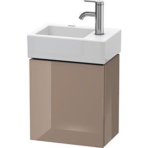 Duravit L-Cube vanity unit LC6293L8686 36.4x24.1x40cm, wall-hung, door on the left, cappuccino high gloss