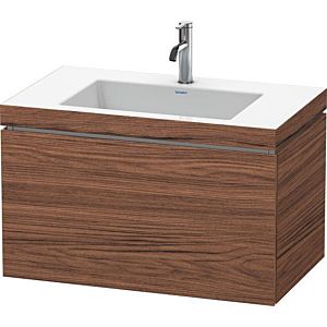 Duravit L-Cube vanity unit LC6917O2121 80 x 48 cm, 2000 tap hole, dark 2000 , match2 pull-out