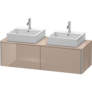 Duravit XSquare Duravit XSquare XS4906B8686 140x40x58.4cm, 2 pull-outs, both sides, high-gloss cappuccino