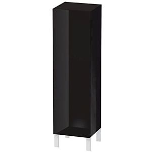 L-Cube Duravit high cabinet LC1178R4040 40x36.3x132cm, door on the right, black high gloss