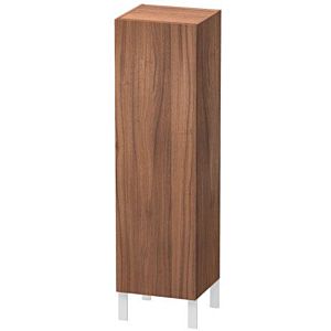 L-Cube Duravit tall cabinet LC1178R7979 40x36.3x132cm, door on the right, natural walnut