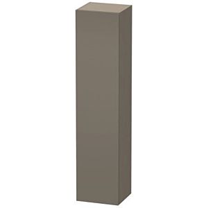 Duravit L-Cube cabinet LC1180R9090 40x36.3x176cm, door on the right, flannel gray silk matt