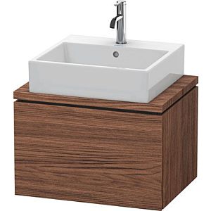 Duravit L-Cube vanity unit LC580002121 62 x 47.7 cm, dark walnut, for console, 2000 pull-out