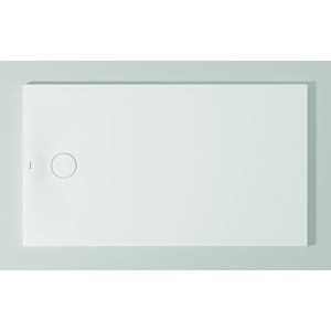 Duravit Tempano Rechteck-Duschwanne 720201000000001 140 x 80 x 4,5 cm, bodenbündig, Antislip, weiß