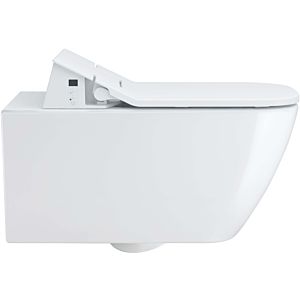 Duravit Happy D.2 wall-mounted, washdown WC 2550592000 36.5x62cm, 4.5 l, rimless, white Hygiene Glaze