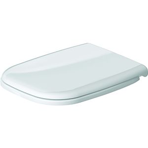 Duravit D-Code Compact toilet seat 0067310099 without soft close, stainless steel hinges, white
