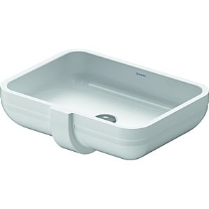 Duravit Happy D.2 built-in washbasin 0457480000 48 x 34cm, white, installation from below, without tap hole