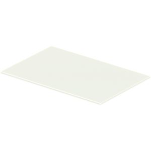 Duravit DuraSquare Glaseinleger 0099708300 116,4 x 38 cm, Sicherheitsglas, Weiß