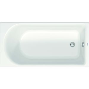 Duravit D-Neo Rechteck-Badewanne 700471000000000 150 x 75 cm, Einbauversion, 1 Rückenschräge, weiß