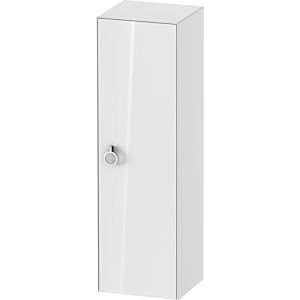Duravit White Tulip half tall cabinet WT1333R8585 40 x 36 cm, White High Gloss , 2000 door on the right with handle, 3 glass shelves