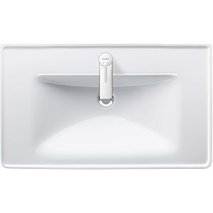 Duravit D-Neo furniture washbasin 2367800000 80 x 48 cm, with tap hole, with overflow, with tap hole bench