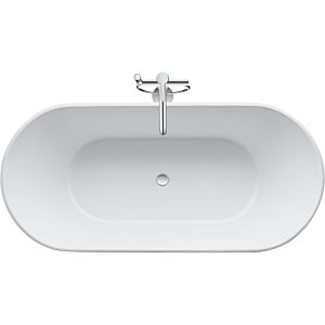 Duravit D-Neo bath 700486000000000 160 x 75 x 45 cm, free-standing, without overflow, 2 sloping backrest, white