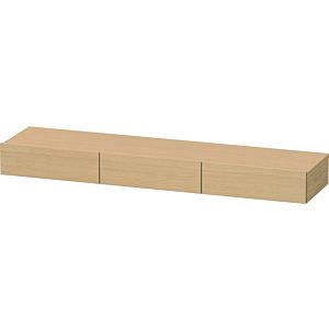 Duravit DuraStyle drawer shelf DS827303030 180 x 44 cm, 3 drawers, match0, with Eiche natur