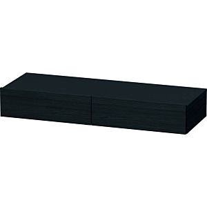 Duravit DuraStyle drawer shelf DS827101616 120 x 44 cm, 2 drawers, Eiche schwarz , with console support
