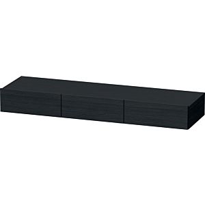 Duravit DuraStyle drawer shelf DS827201616 150 x 44 cm, 3 drawers, Eiche schwarz , with console support