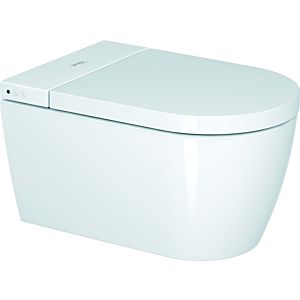 Duravit SensoWash Starck f WC-douche compact 650002012004300 système complet avec abattant, sans rebord, HygieneGlaze