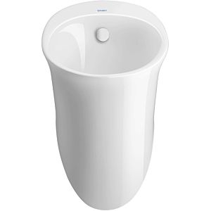 Duravit White Tulip suction Urinal 2817302007 32x34cm, inlet from behind, outlet horizontal, with fly, white HygieneGlaze