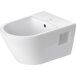 Duravit D-Neo wall bidet 22951500001 white wondergliss, with tap hole and overflow