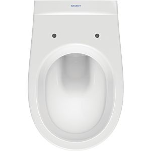 Duravit D-Code basic Wand Tiefspül WC 0184092000 weiss, HygieneGlaze