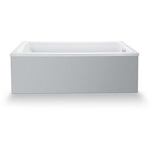 Duravit No. 1 Rechteck-Badewanne 700488000000000 160 x 70 x 40 cm, Einbauversion, mit einer Rückenschräge, weiß